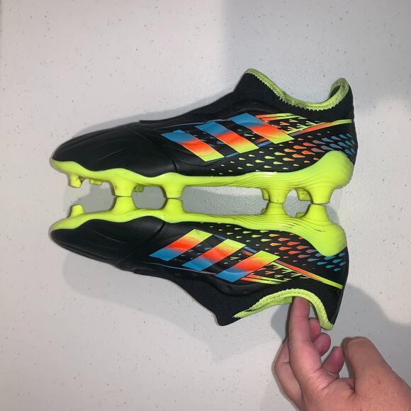 Nike Men's COPA Soccer Cleats Size 8 US Black Yellow Colorful 698007 2022 Firm - Picture 5 of 8